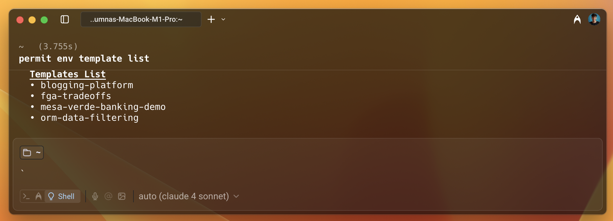 permit template list